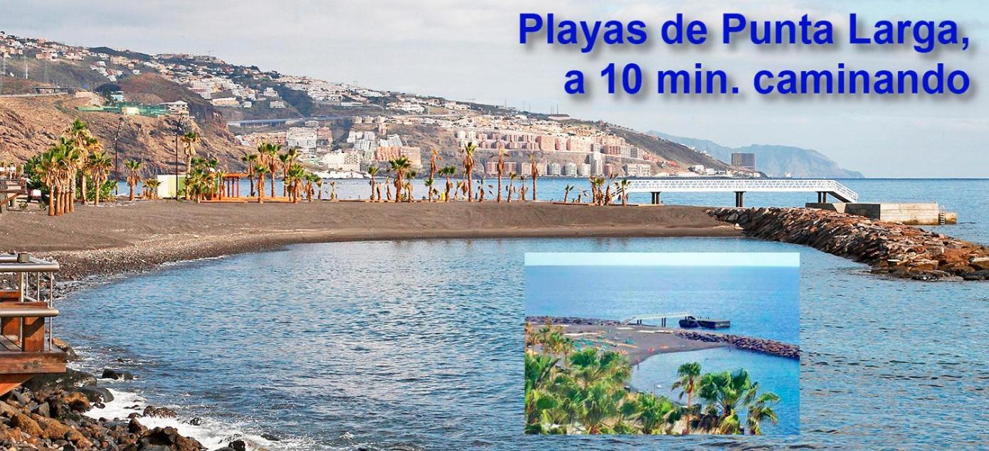 Apartament Piso En Candelaria Con Terraza, Vistas Al Mar, Aire Acondicionado Y Garaje Zewnętrze zdjęcie